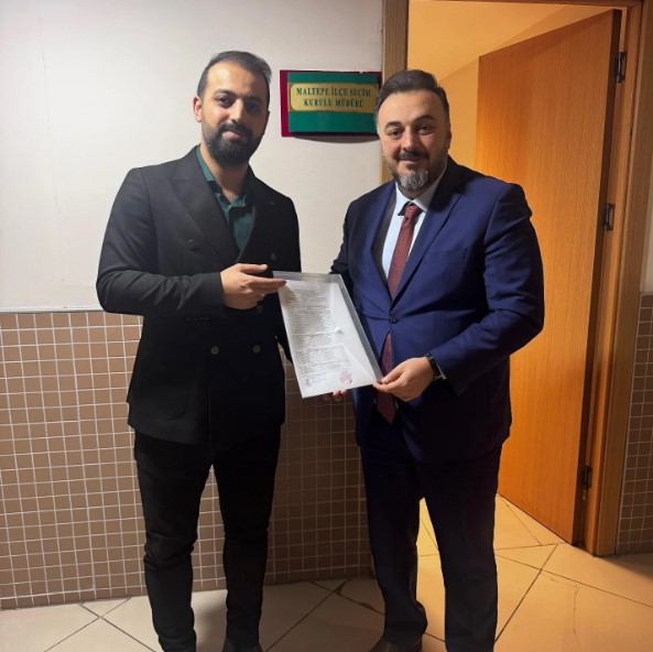 Yeni İlçe Başkanımız Serkan Bahadır Resmen Göreve Başlamıştır.