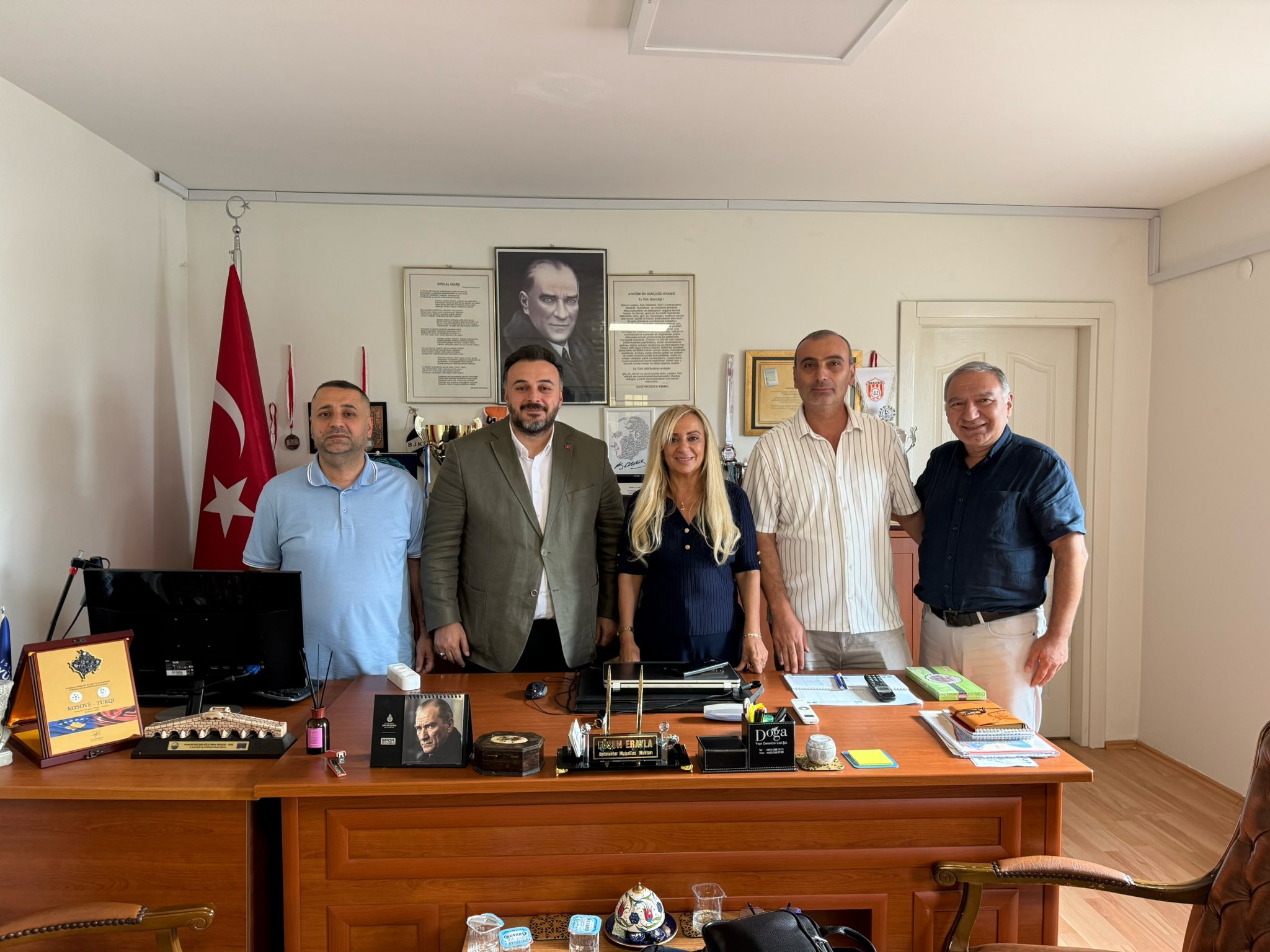 Mahalle Muhtarlarımıza ziyaret.