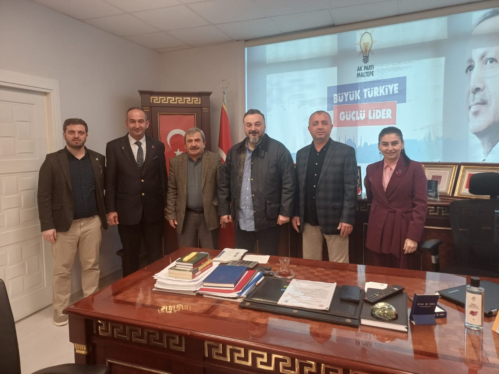 Sinoplular Derneği'nden İlçe Başkanlığımıza Kurumsal Ziyaret