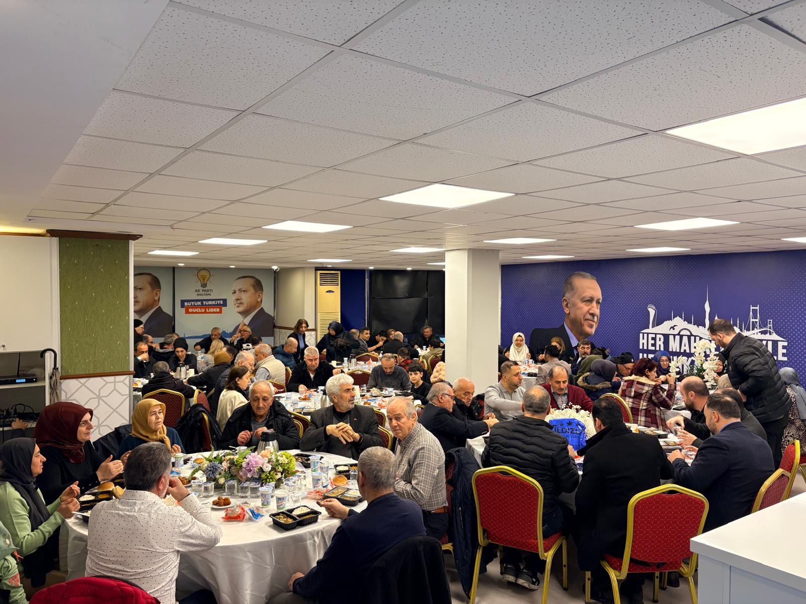 Maltepe’de Teşkilat Birliği ve Kardeşlik Sofrası: Üç Mahallemizle İftar Buluşması