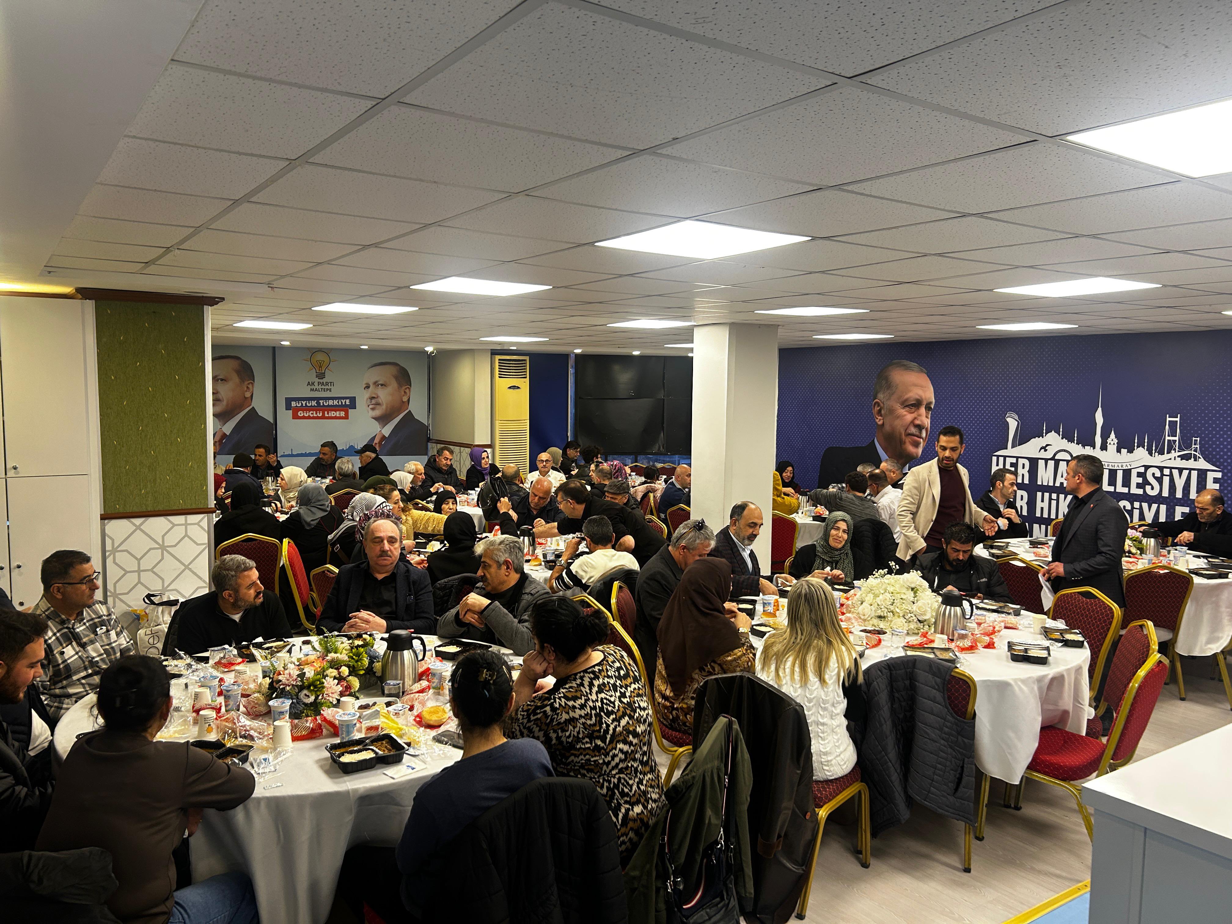 Maltepe’de Vefa Sofrası: Milletvekilimiz Azmi Ekinci Şehit Yakınları ve Gazilerimizle İftarda Buluştu