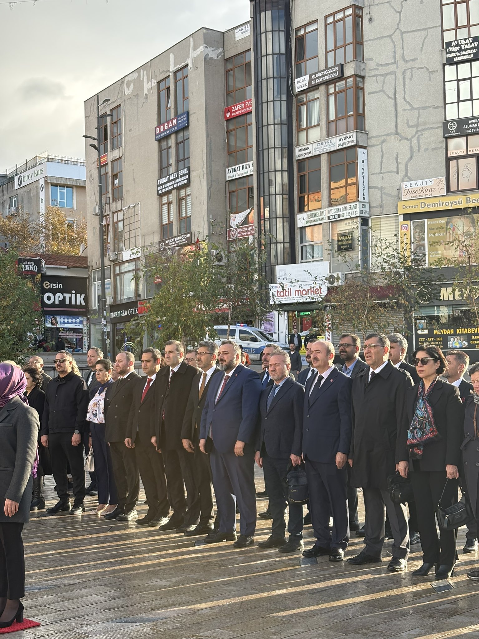 24 Kasım Öğretmenler Günü vesilesiyle, Maltepe Cumhuriyet Meydanı’nda gerçekleştirilen resmi törene katılım sağladık.
