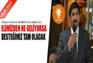 Gülsuyu ve Gülensu Mahalleleri için desteğimiz tam olacak